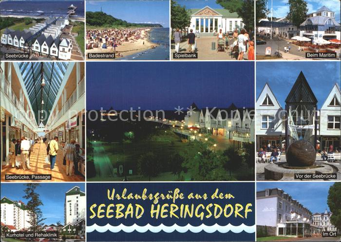 Heringsdorf Ostseebad Usedom Spielbank Seebruecke Kurhotel