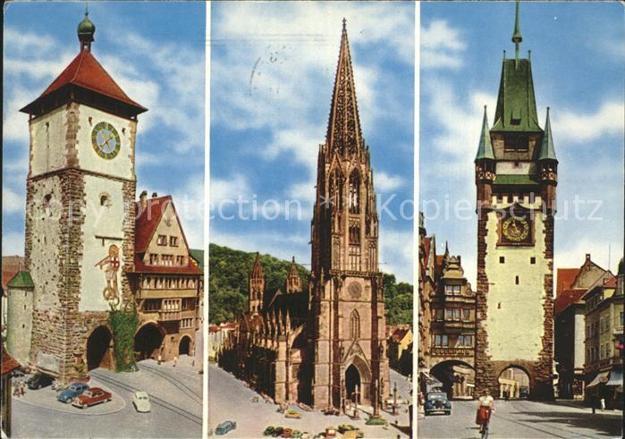Freiburg Breisgau Muenster und Tore