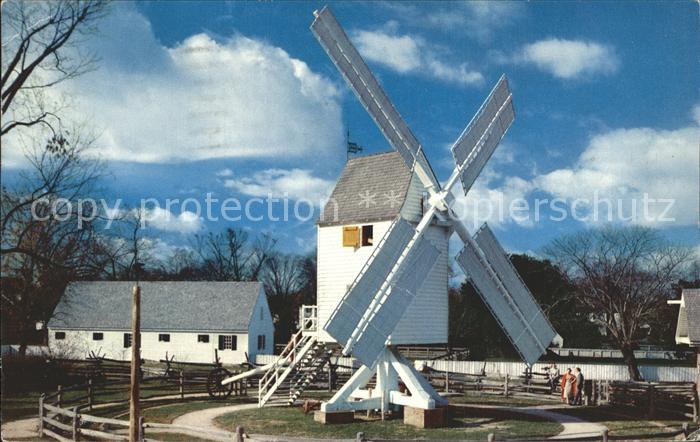 Windmuehle Robertson's Windmill Williamsburg Virginia