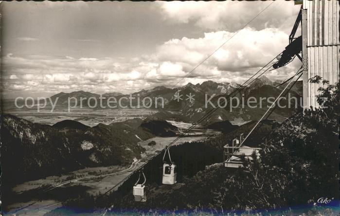 Seilbahn Breitenberg Bergstation Pfronten Allgaeu