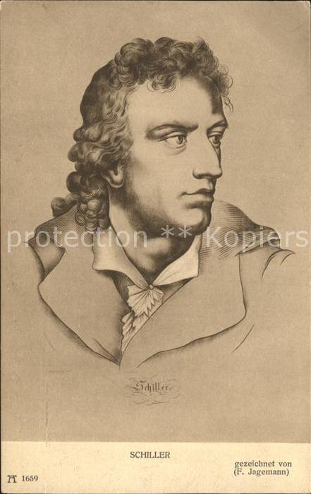 Schiller Friedrich F.-A.-Ackermanns-Verlag Nr. 1659 F. Jagemann