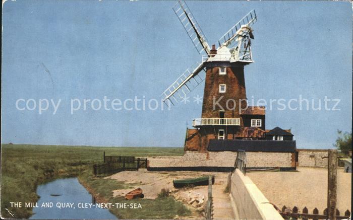 Windmuehle Mill and Quay Cley-Next-The-Sea