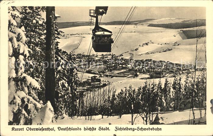 Seilbahn Fichtelberg Oberwiesenthal
