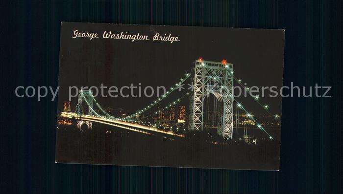 Bruecken Bridges Ponts George Washington Bridge