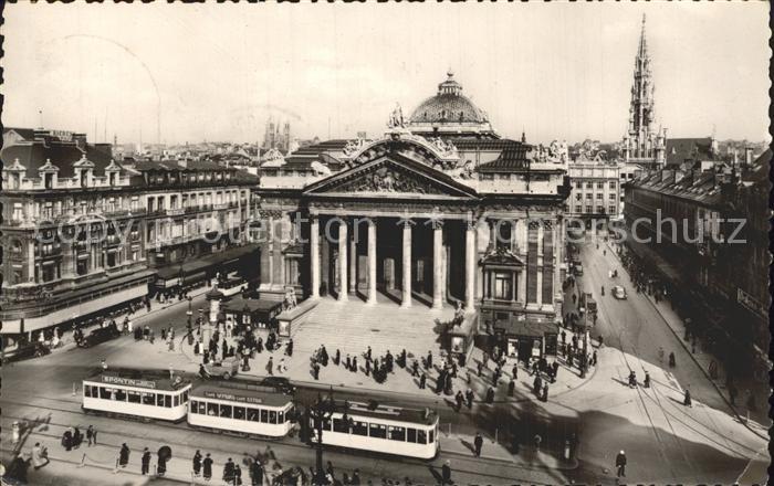 Strassenbahn Bruxelles Bourse