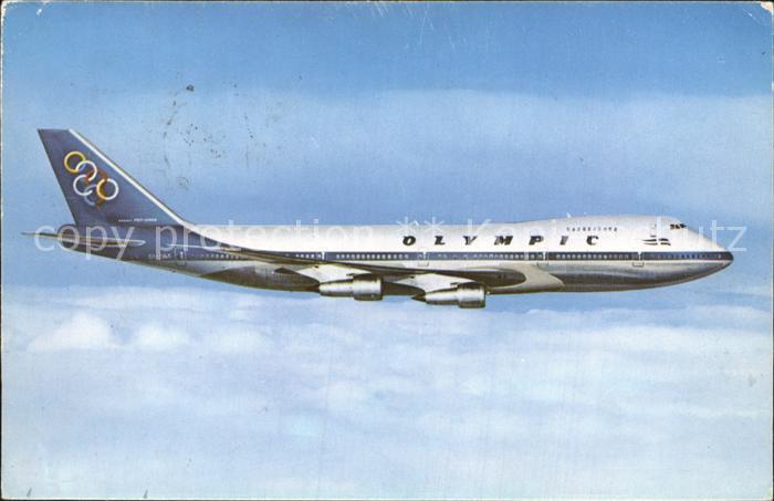 Flugzeuge Zivil Olympic Airways Boeing 747-200 B Jumbo