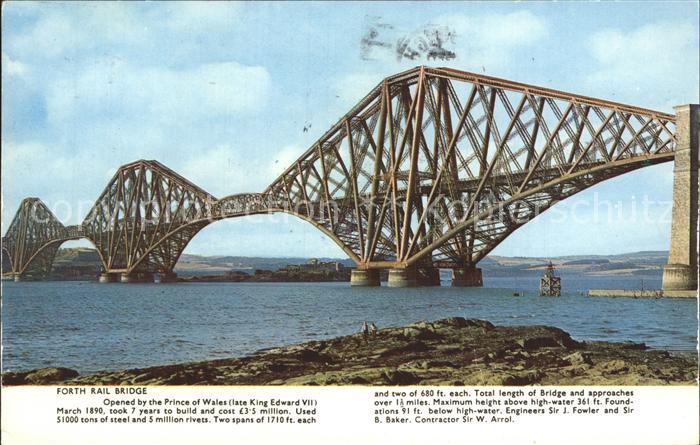 Bruecken Bridges Ponts Forth Rail Bridge
