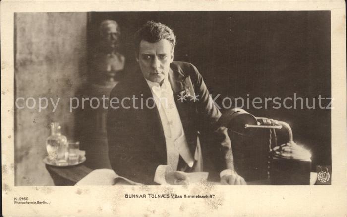 Schauspieler Gunnar Tolnaes Das Himmelsschiff