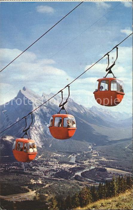 Seilbahn Canadian Rockies Mount Norquay