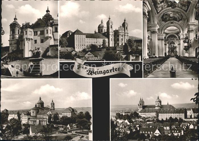 Weingarten Wuerttemberg Benediktiner-Abtei Basilika St. Martin