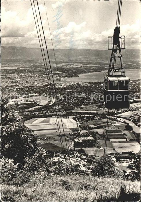 Seilbahn Teleferique Le Saleve Geneve Lac Leman