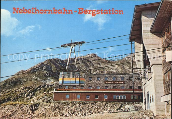 Seilbahn Nebelhorn-Bergstation Oberstdorf