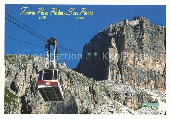 Seilbahn Passo Pordoi Pordoijoch