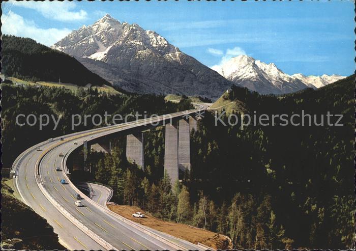 Bruecken Bridges Ponts Europabruecke Brennerautobahn Serles Habicht