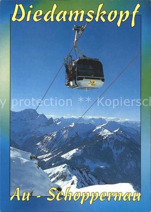Seilbahn Diedamskopf Au-Schoppernau Bregenzerwald