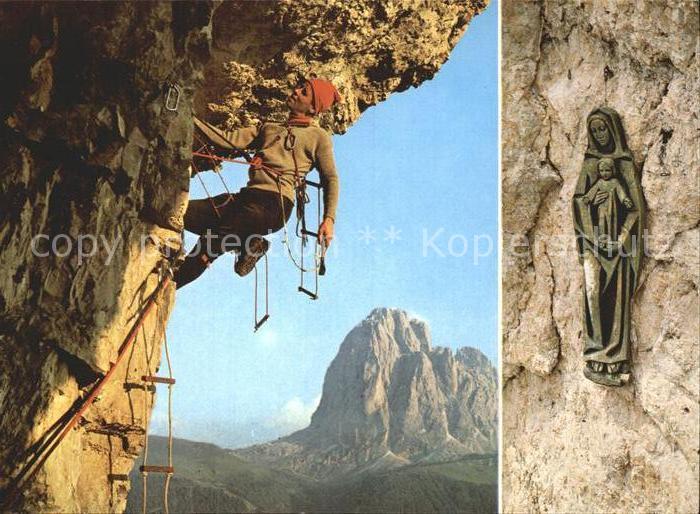 Klettern Bergsteigen Madonna del Sassolungo Catores