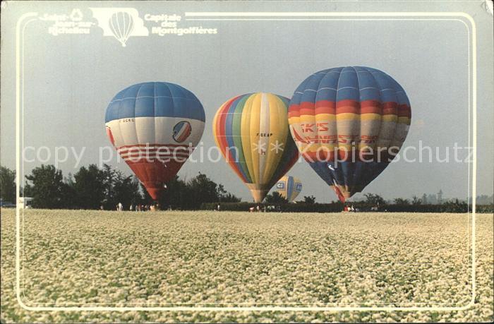 Heissluftballon Festival de montgolfieres Jean-sur-Rich