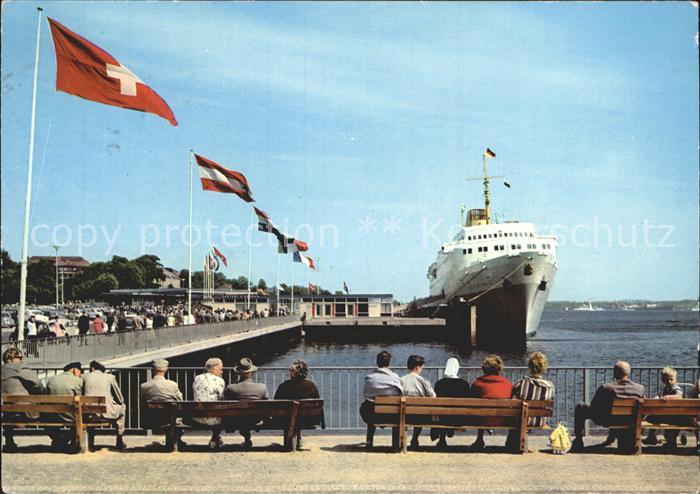 Faehre Ferry Bac Traghetto-- Kronprinz Harald Kiel Oslo-Kai