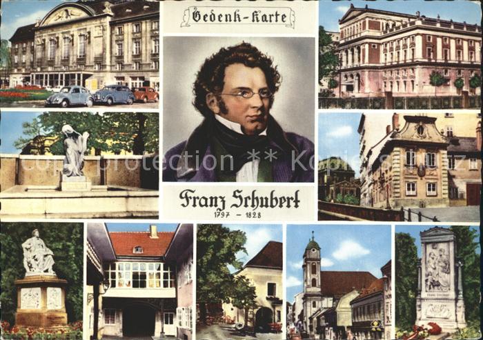 Schubert Franz Konzerthaus Musikvereinshaus Dreimäderl