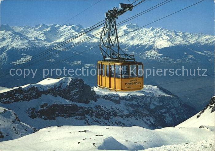 Seilbahn Telepherique Plaine-Morte Crans-Montana
