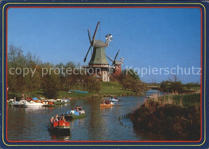 Windmuehle Sieltief-Kanal Greetsiel