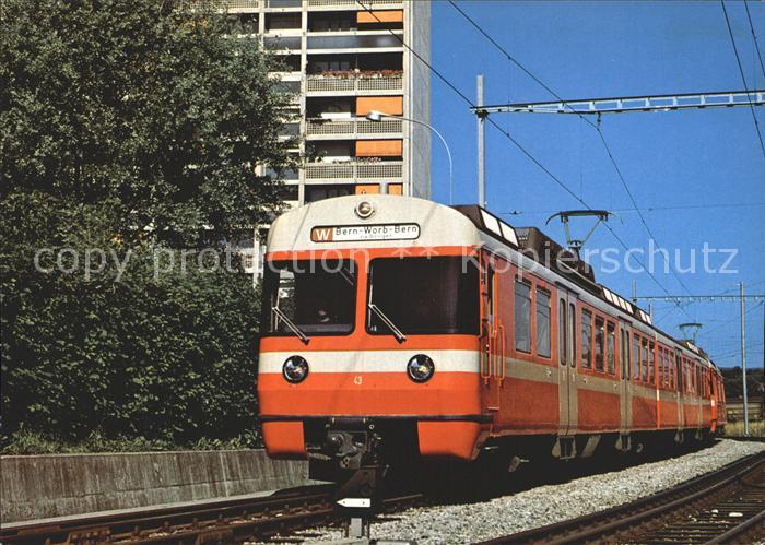 Eisenbahn Solothurn-Zollikofen-Bern-Bahn Vereinigte Bern-Worb-Bahnen