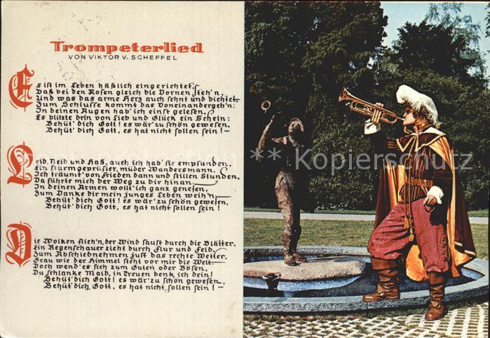 Trompeter Scheffel Trompeterlied Viktor von Scheffel Bad Saeckingen
