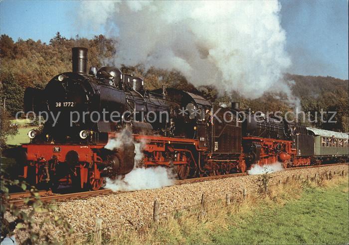 Lokomotive Dampf-Lokomotiven 38-1722 01-150 Teutob