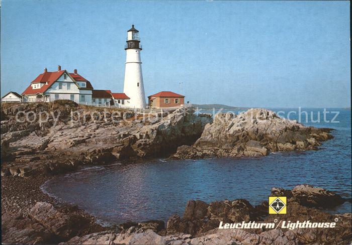 Leuchtturm Lighthouse Portland Head Maine USA