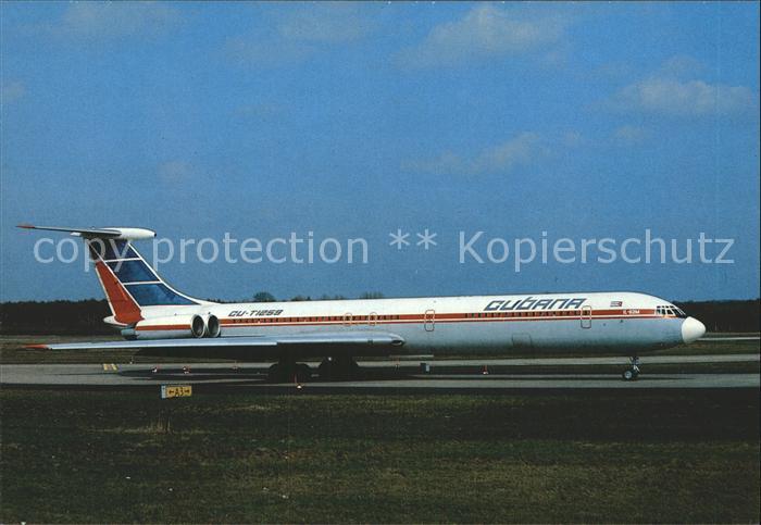 Flugzeuge Zivil Cubana Ilyushin 62M CU-T1259