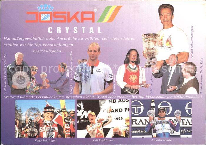 Events Veranstaltungen Joska Crystal Alberto Tomba Thomas Muster