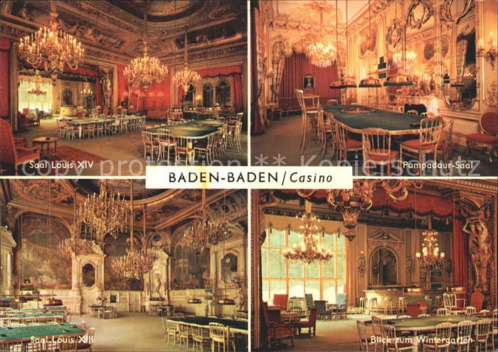 Casino Spielbank Baden-Baden Saal Louis XIV Saal Louis XIII