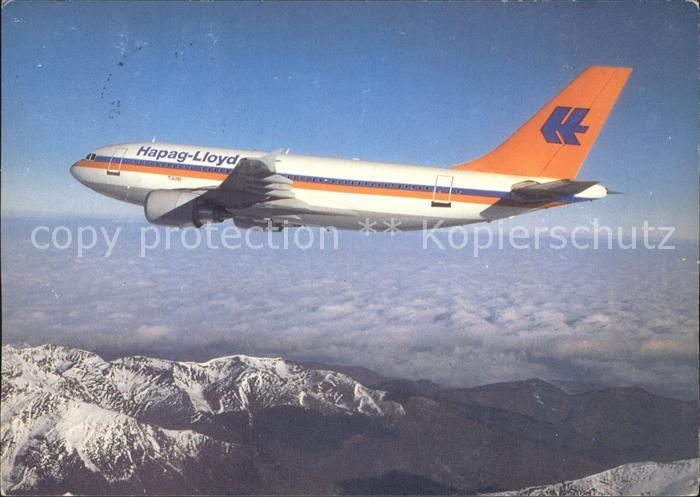 Flugzeuge Zivil Hapag-Lloyd Airbus A 310-300