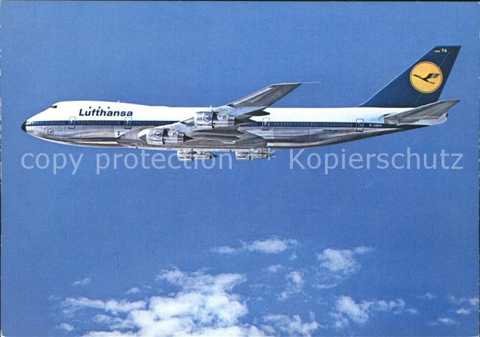 Lufthansa Boeing Jet 747
