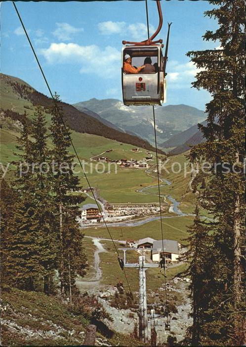 Seilbahn Hintertuxer Gletscherbahn Rastkogel Zillertal