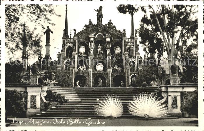 Isola Bella Lago Maggiore Jardin