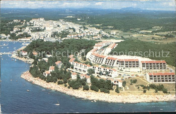 Vrsar Istrien Hotel Belvedere Fliegeraufnahme