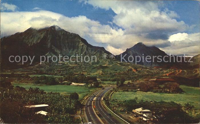 Honolulu Koolau mountains