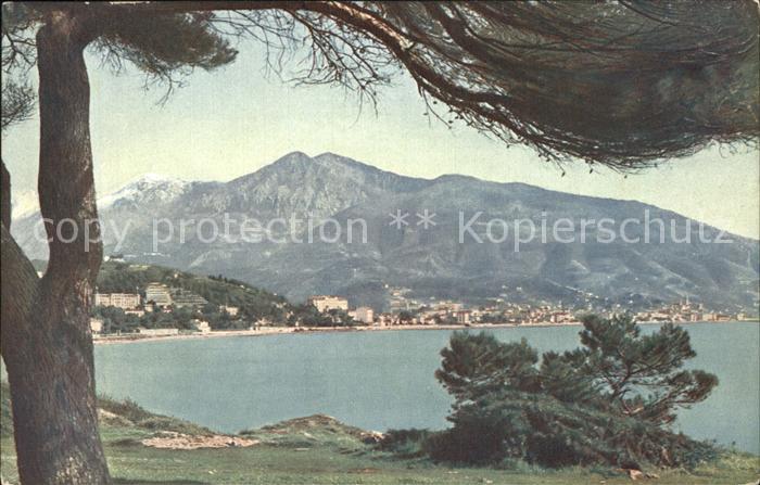 Menton Alpes Maritimes Prise du Cap Martin