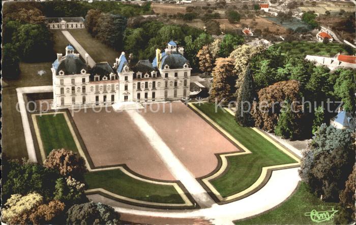 Cheverny Fliegeraufnahme Chateau