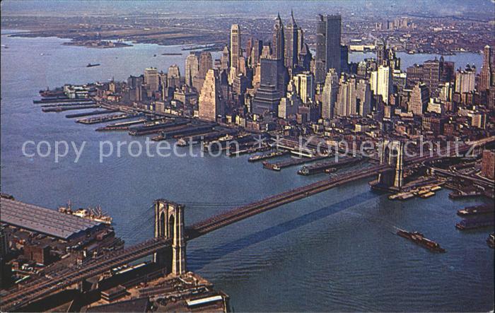 New York City Fliegeraufnahme Skyline