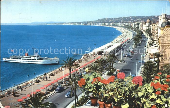 Nice Alpes Maritimes Dampfer Promenade Anglais