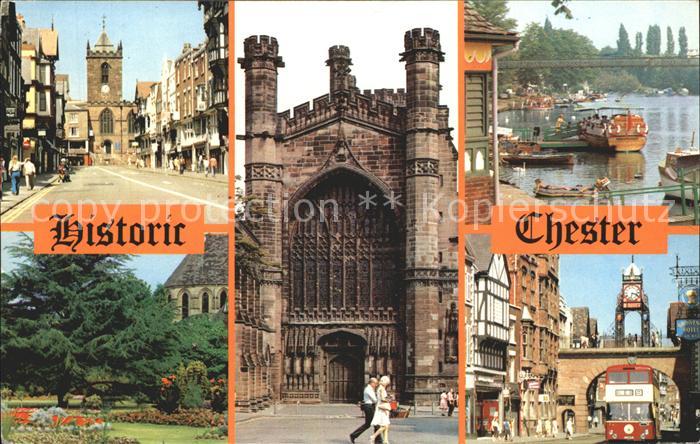 Chester Cheshire Bridge Street Chester Cathedral Grosvenor Park