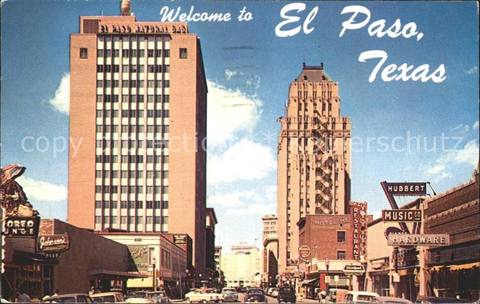 El Paso Texas Texas Street Natural Gas Co. Building Basset Tower