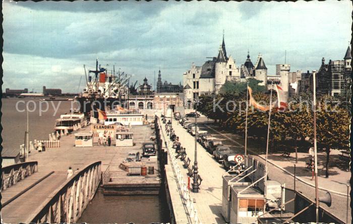 Antwerpen Anvers Aanlegplaats Steen