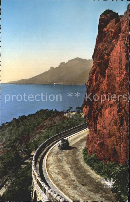 Theoule-sur-Mer Corniche D Or Bord Mer Trayas