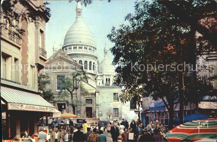 Paris Montmartre place Tertre