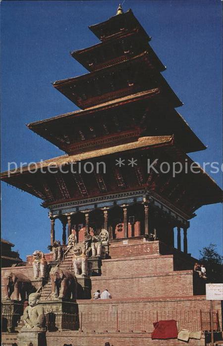 Nepal Nyatapola Temple Bhaktapur