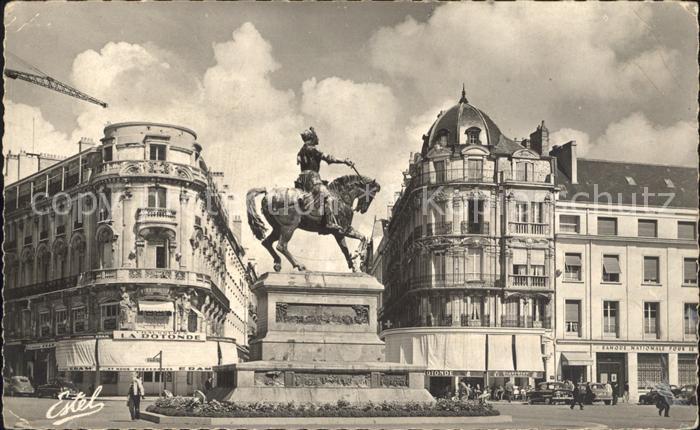 Orleans Loiret Place du Martroi Statue Jeanne Arc