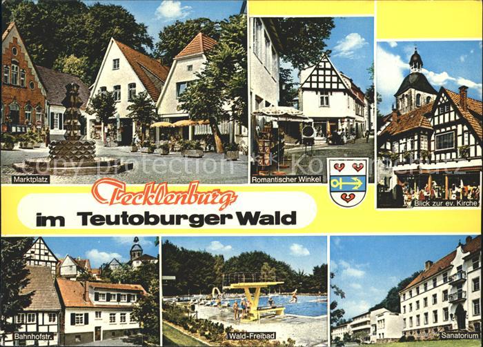 Tecklenburg Steinfurt NRW Evangelische Kirche Romantischer Winkel Marktplatz